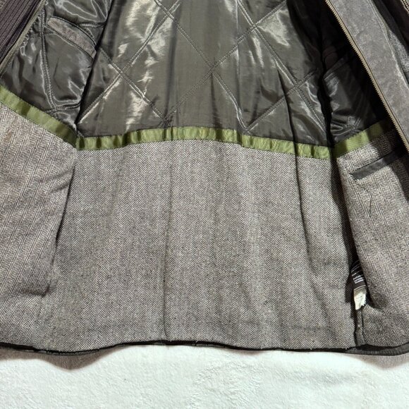 Danier Soft Leather Jacket Coat Brown Thinsulate Lining Men's Size S - Picture 12 of 16